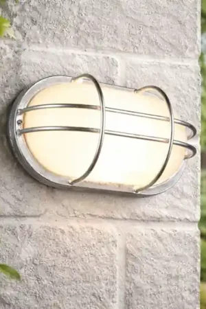 Vendita Finale Applique per esterno acciaio zincato anti corrosionesalsedine