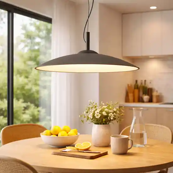 Lampadario da cucina nero ideal lux eclipse Super Prezzo