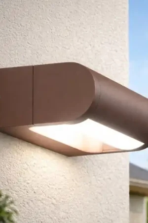 Applique corten per esterno ip65 luce led orientabile 12w 3000k fabas wild Prezzo Scontato