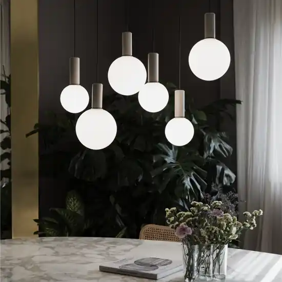 Odeon ideal lux sp6 linear led 3000k lampadario per tavolo da pranzo Più Venduto