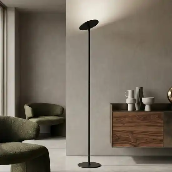 Ultimissimo Modello Piantana nera led 35w 3000k 4000k 5000k 6000k dimmerabile fabas regina