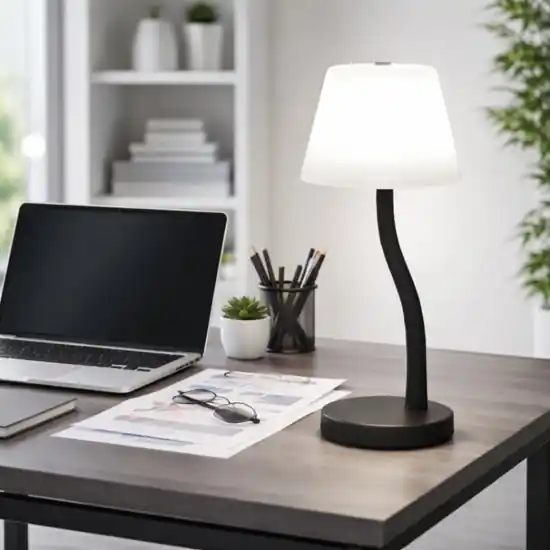 Lampada da scrivania design moderna nera fabas luce ibla Direttamente Dal Produttore