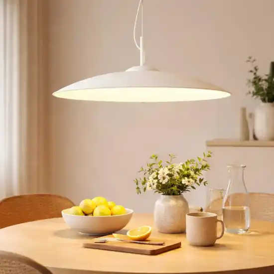 Ideal lux eclipse sp1 lampadario da cucina bianco Pagamento Sicuro