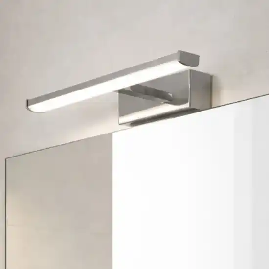 Applique 30cm cromato per specchio da bagno led 6w 3000k fabas luce Ordina Subito
