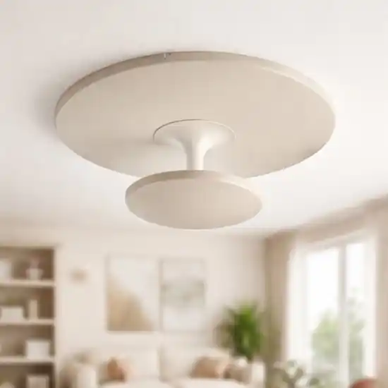 Super Prezzo Plafoniera moderna conrad sabbia fabas luce per sala da pranzo