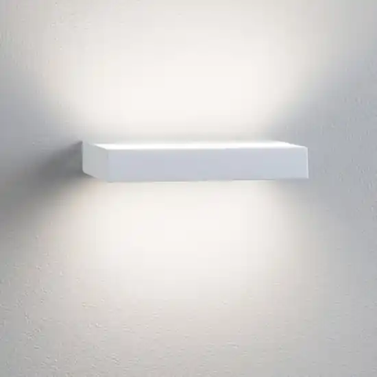 Applique isyluce plate duplex bianco led 15w 3000-4000k Prezzo Ridotto