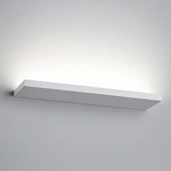 Applique led plate isyluce bianco 24w 3000k 4000k moderna Super Prezzo