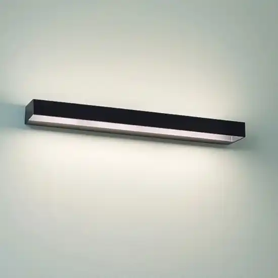 Applique nero led 24w 4000k moderna isyluce Affare