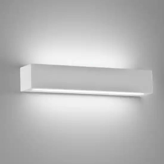 Super Prezzo Isyluce applique rettangolare gesso bianco led 30w 3000k