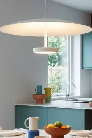 Ultima Occasione Lampadario design bianco yuko fabas luce per tavolo sala da pranzo