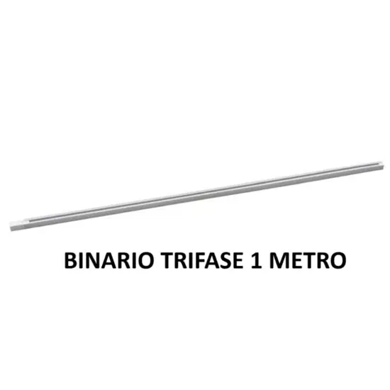 Binario trifase bianco 1 metro Non Perdere