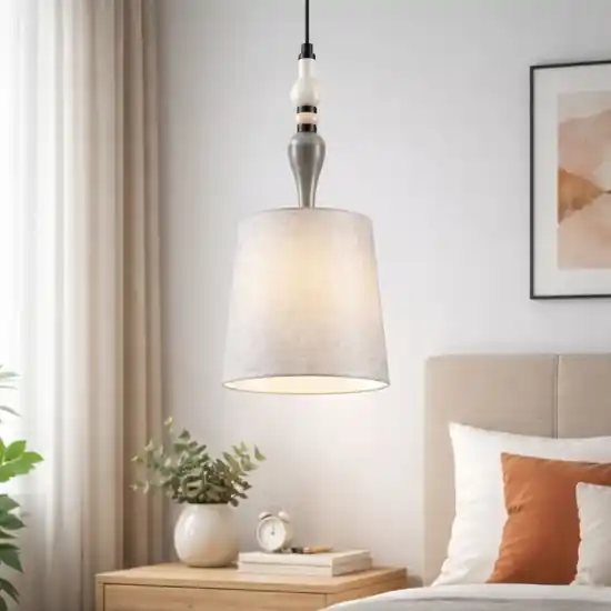 Lampada a sospensione di tessuto ceramica per camera da letto Pagamento Sicuro
