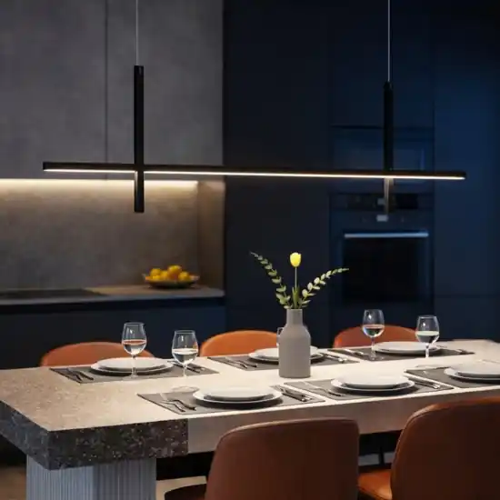 Must-Have Lampadario nero per isola penisola tavolo sala da pranzo cucina