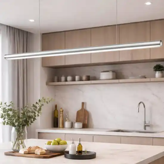 Compra Adesso Lampadario moderno per ufficio acciaio led 3000k ideal lux dorica