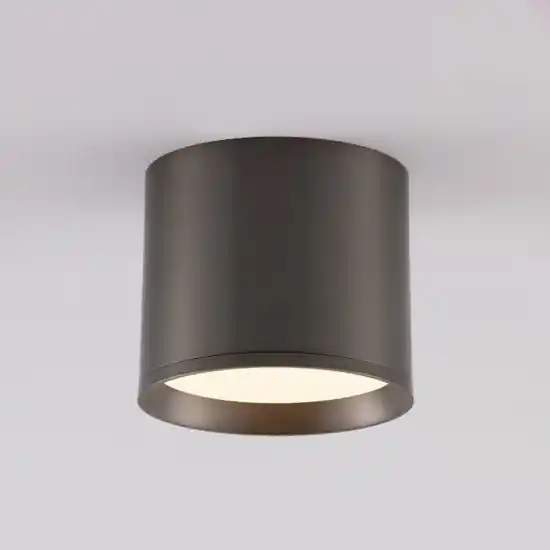 Prezzo Scontato Faretto da osoffitto nickel nero led 10w 3000k cilindro