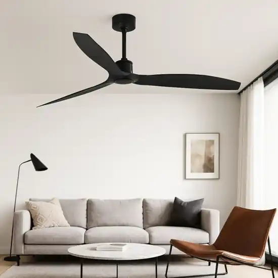 Ordina Subito Ventilatore da soffitto per salotto nero ambienti max 17mq smart app