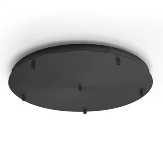 Rosone metallo nero 6 fori gea luce diametro 50cm Miglior Prezzo