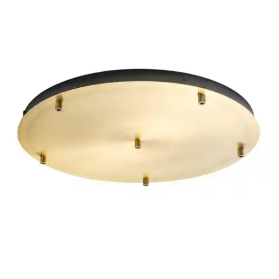 Super Prezzo Gea luce rosone ottone rotondo 50cm 6 fori per sospensioni