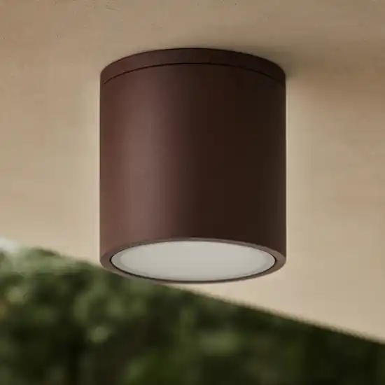 Scelto Dai Clienti Plafoniera per esterno da soffitto corten ip65 perenz up gx53