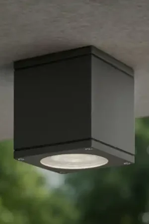 Esclusivo Faretto da soffitto per esterno antracite ip65 perenz up gx53