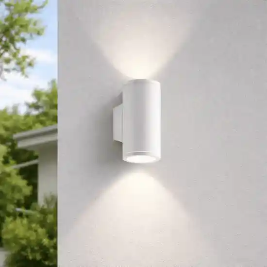 Soddisfatti O Rimborsati Perenz quarando applique da esterno bianca luce sopra sotto ip65