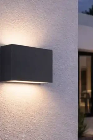 Applique da esterno antracite led 7w cct ip65 perenz pocket Prezzo Basso