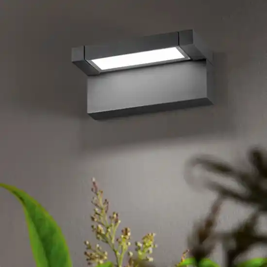 Perenz display applique da esterno led 20w cct orientabile ip65 antracite Prezzo Conveniente