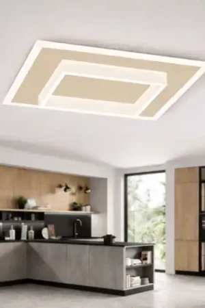 A Buon Prezzo Top light plafoniera wish sabbia design quadrato per cucina led cct
