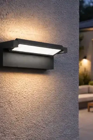 Applique da esterno antracite led 36w cct orientabile ip65 perenz display Prezzo Ridotto
