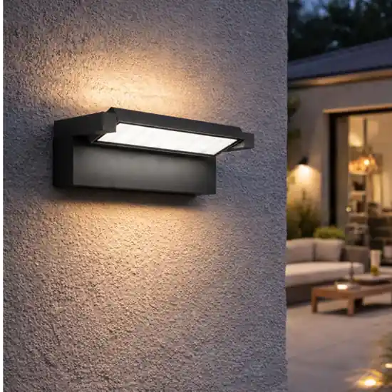 Applique da esterno antracite led 36w cct orientabile ip65 perenz display Prezzo Ridotto