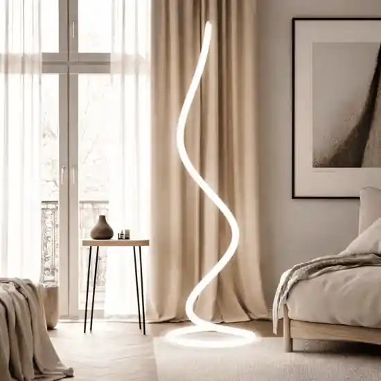 Vivida light line lampada da terra piantana led 3000k dimmerabile Ordina Subito
