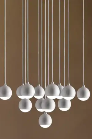 Vivida shallow lampadario a cascata per salotto led 3000k bianco Miglior Prezzo