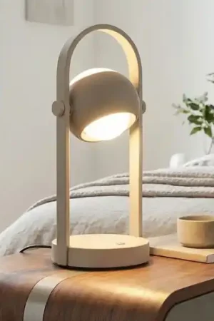 Abat-jour grigio antracite lampada portatile a batteria con telecomando Offerta Limitata
