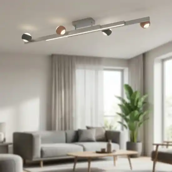 Must-Have Plafoniera allungabile moderna per soggiorno led 2300k-4000k con telecomando