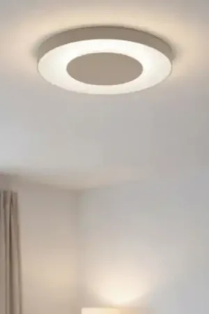 Compra Oggi Stesso Aurea vivida plafoniera rotonda moderna sabbia led 3000k 4000k 40 cm