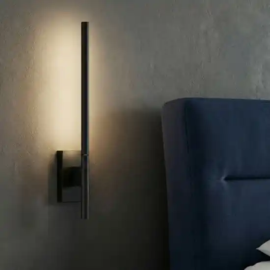 Applique nero per comodino camera da letto moderna led 6w 3000k Ordina Subito