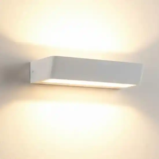 Applique da parete bianca led 21w 3000k design moderna Ultimissimo Modello
