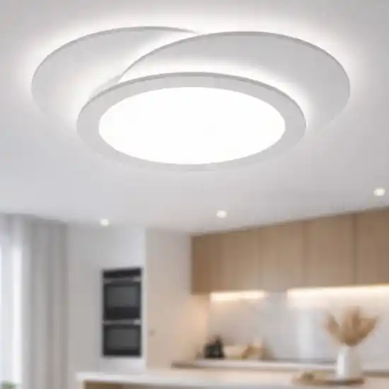 Nuova Collezione Plafoniera moderna led cct dimmerabile 79 cm vivida trinity