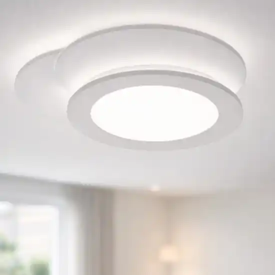 Vivida trinity plafoniera moderna led cct dimmerabile con telecomando Quantità Limitata