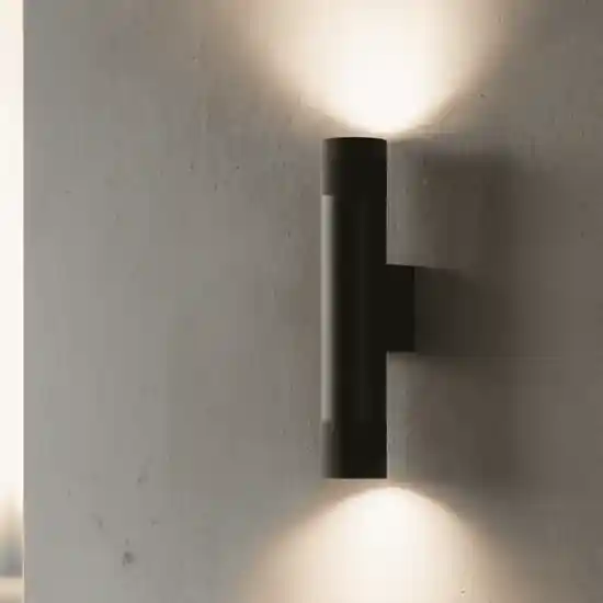 Solo Oggi Applique da parete doppio fascio gu10 antracite vivida enigma