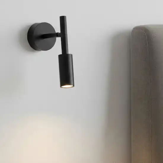 Applique da comodino camera da letto nero orientabile led 3000k Più Venduto