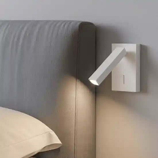 Quantità Limitata Applique comodino camera da letto bianca led 3000k orientabile