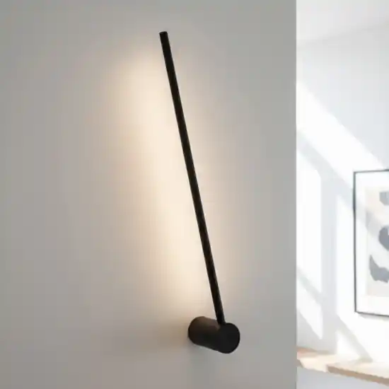 Non Perdere Applique camera da letto nera nera led 17w 3000k
