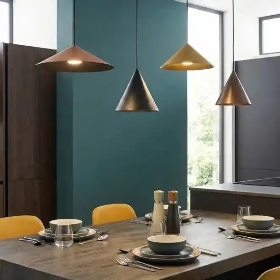 Lampadario coni pendenti multicolor per tavolo cucina sala da pranzo Promozione Esclusiva