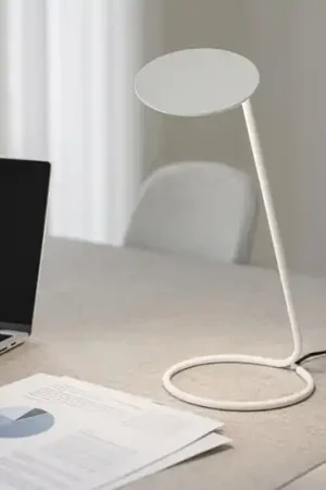 Lampada da scrivania led bianca design moderna kobra perenz Super Prezzo