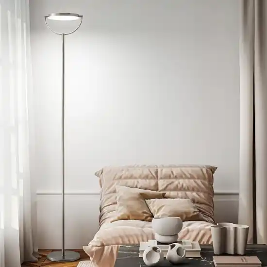 A Buon Prezzo Piantana lampada da terra grigio titanio plato perenz illuminazione