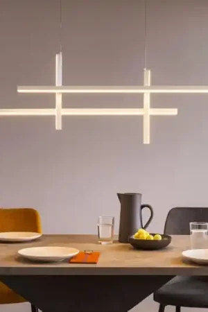 Offerta Del Giorno Lampadario design moderno bianco led 3200k