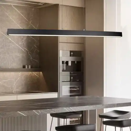 Lampadario minimal da cucina led 3000k rettangolare Prezzo Ridotto