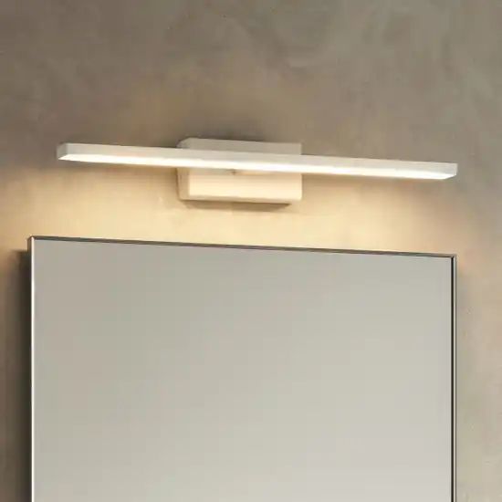 Nuova Collezione Applique specchio bagno bianca led 12w 3000k