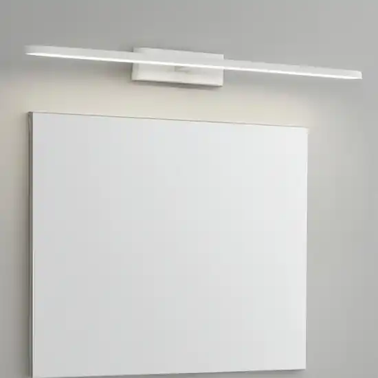 Applique bianca per specchio bagno 62cm led 20w 3000k Novità